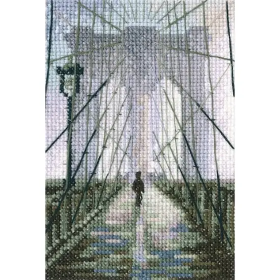 RTO Brooklyn Bridge Cross Stitch Kit {1}
