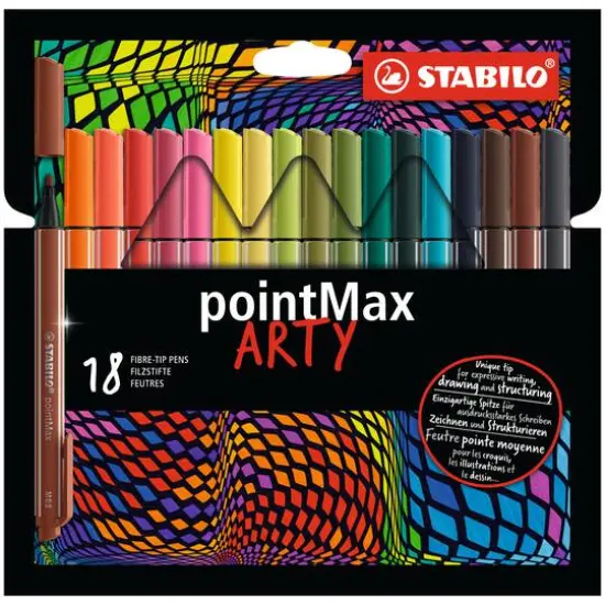 STABILO&reg; ARTY pointMax 18-Pen Set {1}
