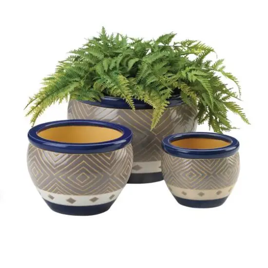 Cobalt Planter Set {6}