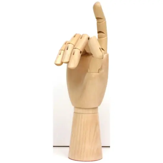 Art Alternatives 12" Articulated Wooden Right Hand {1}