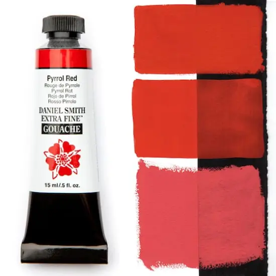 Daniel Smith Extra Fine&trade; Gouache Paint Pyrrol Red {3}