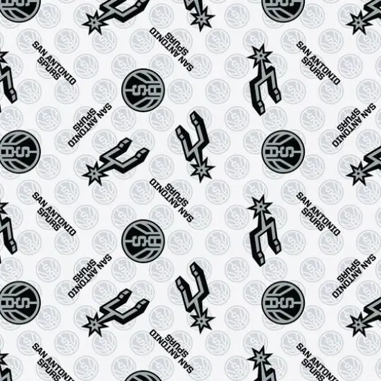 Camelot Fabrics NBA San Antonio Spurs Cotton Precut Fabric Bundle {1}