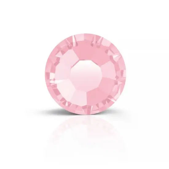 Preciosa MAXIMA SS7 Flat Back Czech Crystals, 144ct. Light Rose {1}