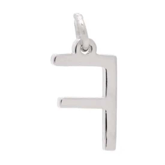 Sterling Silver Alphabet Charm by Bead Landing&trade; F {4}