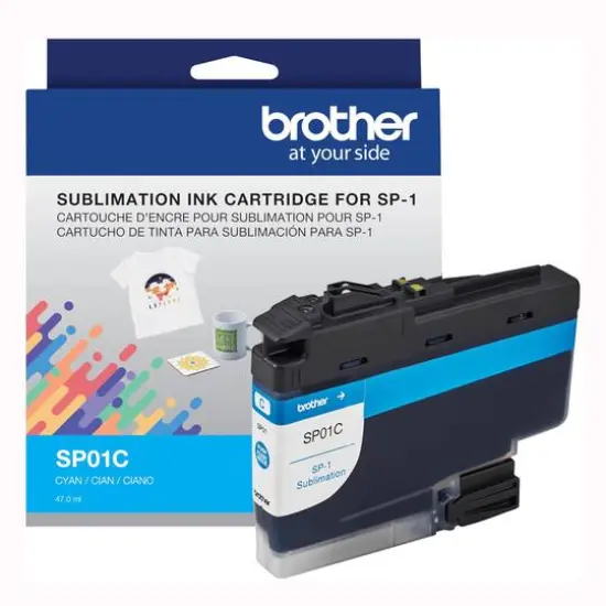 Brother SP1 Sublimation Ink Cartridge Cyan {1}