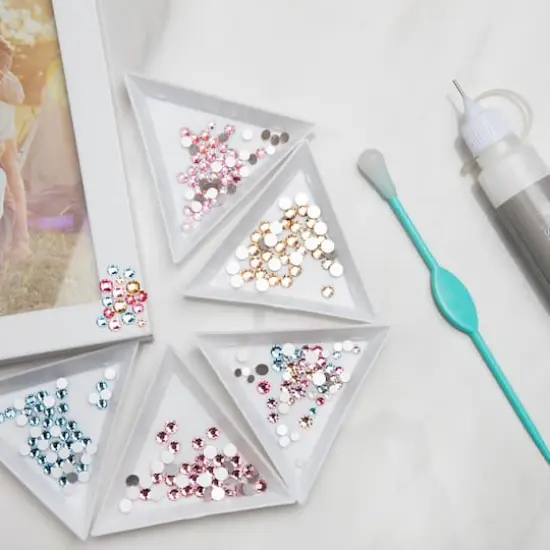 SS20 Round Flatback Austrian Crystals by Bead Landing&trade;, 45ct. Light Rose {3}