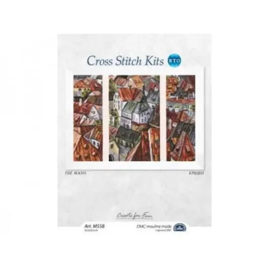 RTO The Roofs Cross Stitch Kit {3}