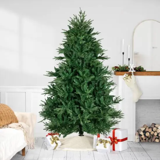 6.5ft. Unlit Real Touch&trade;️ Juniper Pine Artificial Christmas Tree {3}