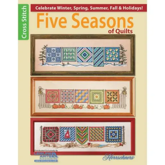 Leisure Arts&reg; Five Seasons of Quilts Book {1}
