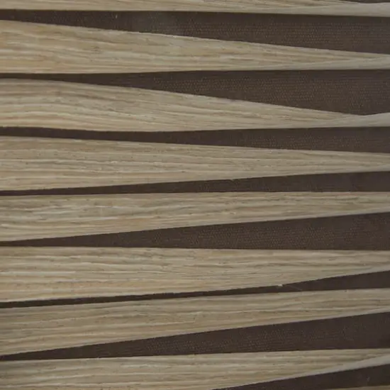 Brown Wood Contemporary Shadow Box, 24" x 2" x 24" {5}