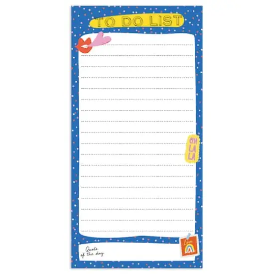 TF Publishing Blue La La Magnet List Pad {3}