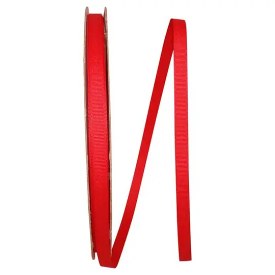 Reliant 3/8" x 100yd. Grosgrain Ribbon Hot Red {1}