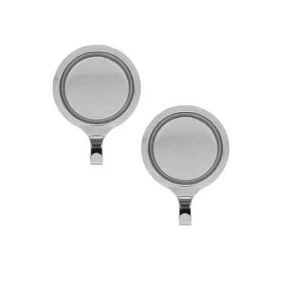 Haute Decor Attract&reg; Pinch-Free Magnetic Wreath Hangers, 2ct. Silver {1}