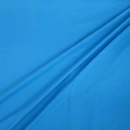 Fabric Merchants Solid Cotton Jersey Knit Fabric Turquoise {1}