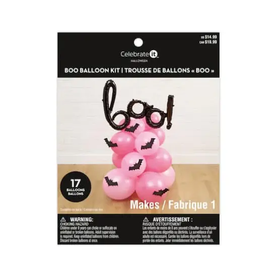Pink Boo Balloon Kit by Celebrate It&trade; {4}