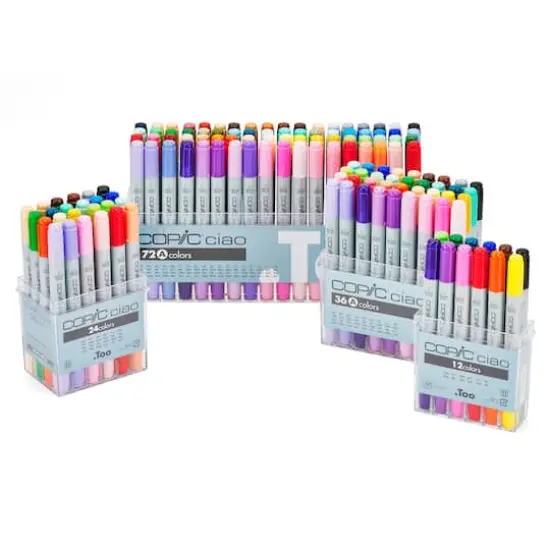 Copic&reg; Ciao Marker Set, 24 Color Basic {5}