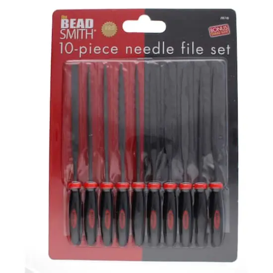 The Beadsmith&reg; Ergo Needle File Set {3}