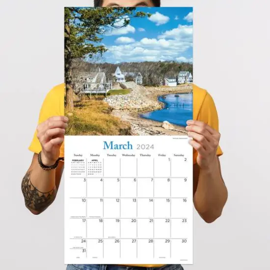 TF Publishing 2024 Water's Edge Wall Calendar {6}