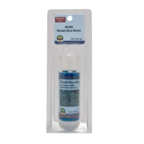 JTT Scenery Products Model Blue Water Paint, 2oz. {5}
