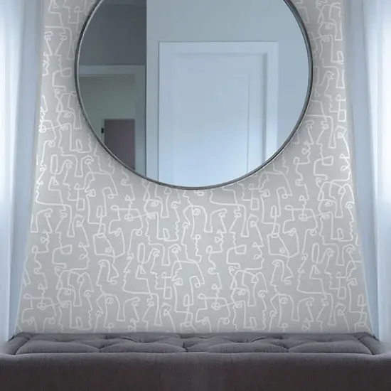 Surface Style Gestures Peel & Stick Wallpaper Chalk {7}