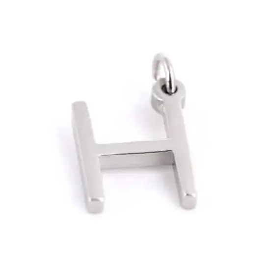 Sterling Silver Alphabet Charm by Bead Landing&trade; H {6}