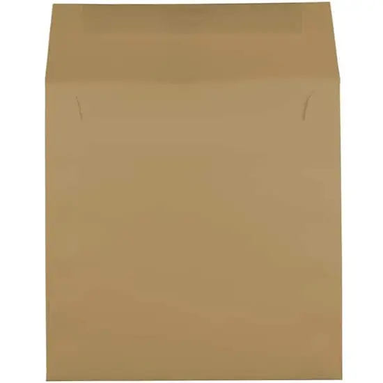 JAM Paper 6.5" x 6.5" Premium Invitation Envelopes, 25ct. Tan Brown {4}