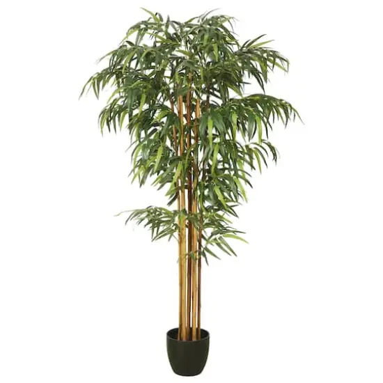 6ft. Potted Artificial Bamboo Tree {1}