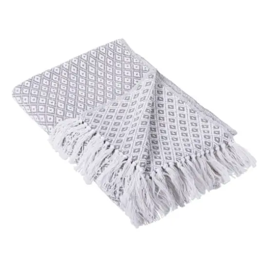 DII&reg; Gray Mini Diamond Throw {1}