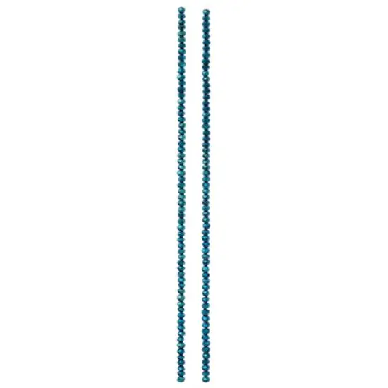 Sapphire Iris Glass Rondelle Beads, 3mm by Bead Landing&trade; {4}