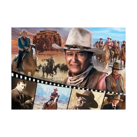 Legend of the Silver Screen John Wayne 1,000 Piece Jigsaw Puzzle {3}