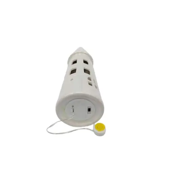 12" Iridescent Ceramic House LED Tabletop D&eacute;cor by Ashland&reg; {5}