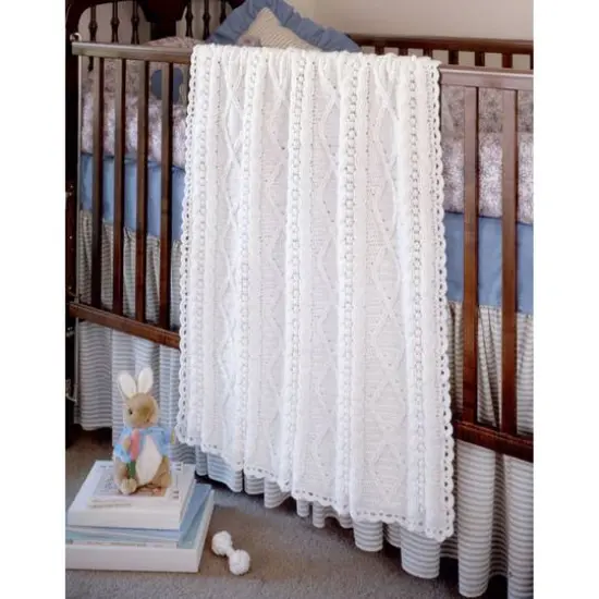 Leisure Arts&reg; Aran Baby Afghans To Crochet Book {3}