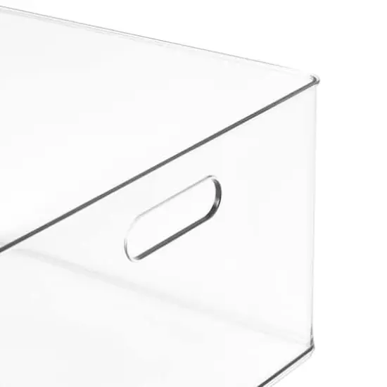 13" x 13" Clear Storage Bin with Handles by Simply Tidy&trade; {7}