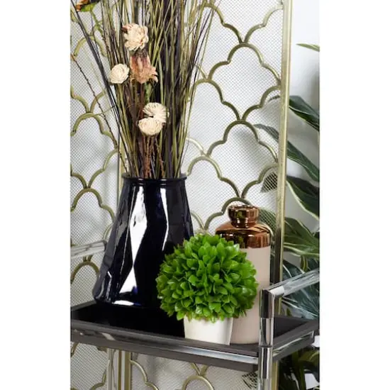 10" Boxwood Topiary in Decorative Planter {8}