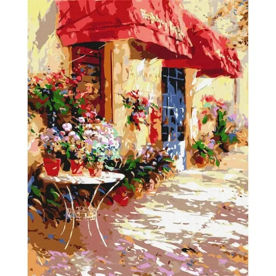 Flower Shop Painting by Numbers Kit {1}