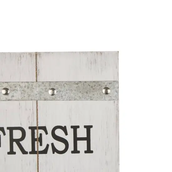 Glitzhome&reg; 24" Wooden & Metal Truck Wall D&eacute;cor {4}