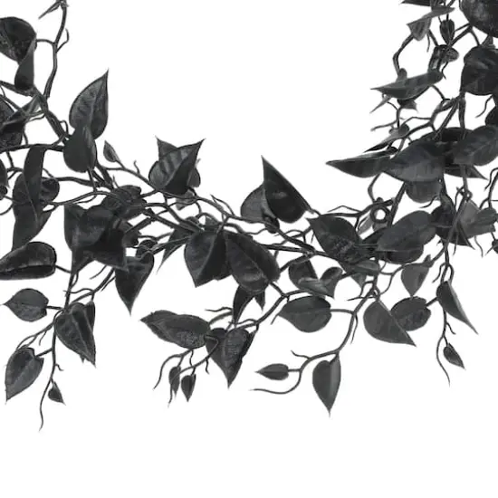 6ft. Black Leaves Garland by Ashland&reg; {5}