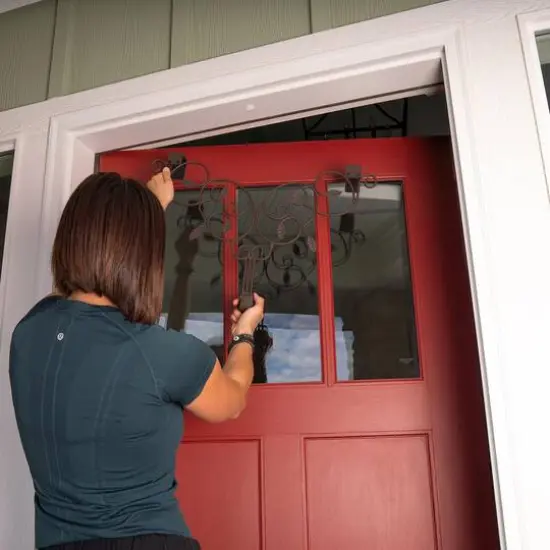 Village Lighting Adjustable Ivy Wreath Hanger Brown {7}