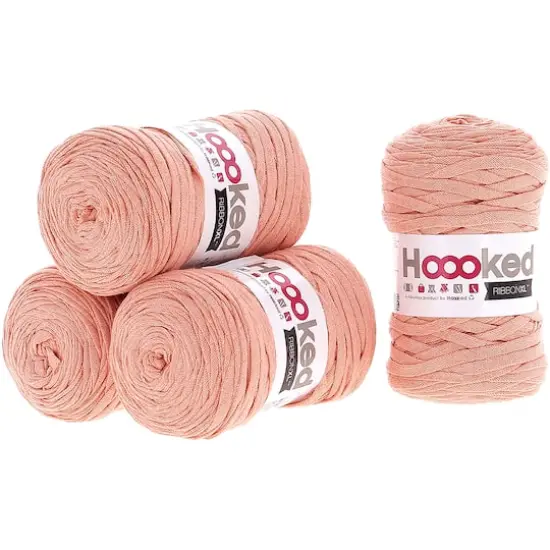 Hoooked RibbonXL Yarn Iced Apricot {3}