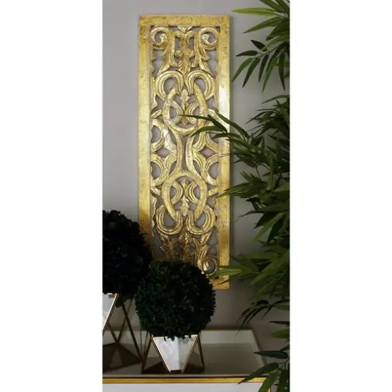 Gold Traditional Ornamental Wood Wall D&eacute;cor {8}