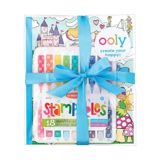 OOLY Princesses & Fairies Stampables Coloring Pack {1}