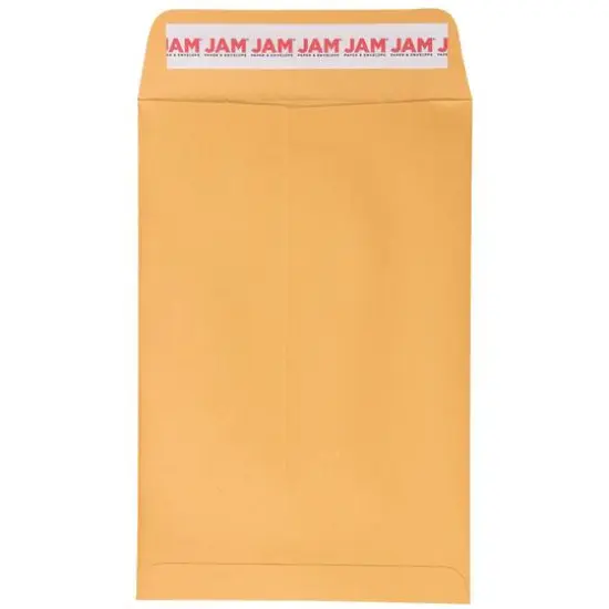 JAM Paper 6" x 9" Brown Kraft Manila Open End Catalog Envelopes {1}