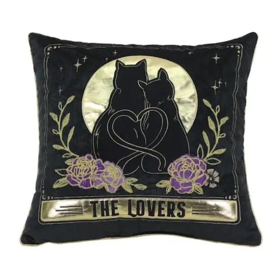 16" The Lovers Cat Pillow by Ashland&reg; {1}