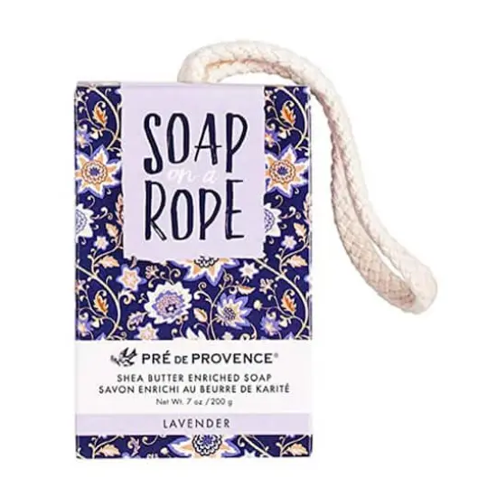 European Soaps Soap on a Rope, 200g Lavender {1}