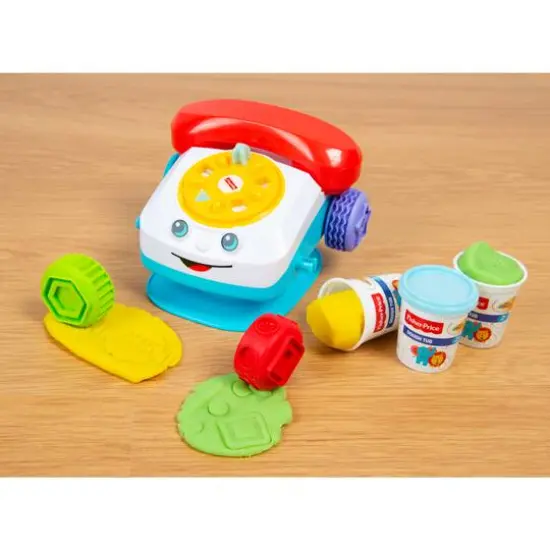 Fisher Price Chatter Telephone Dough Set {5}