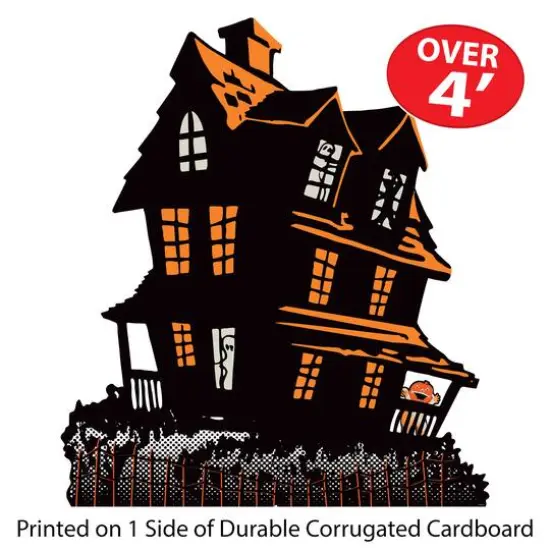 Beistle Vintage Halloween Haunted House Stand-Up Photo Prop {7}