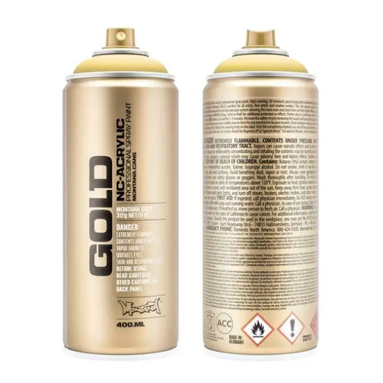 Montana&trade; Gold Acrylic Professional Spray Paint G1200 Pudding {1}