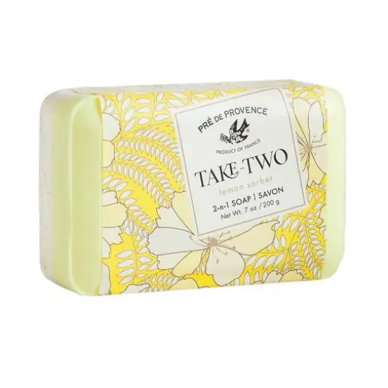 European Soaps Take Two Bars, 200g Lemon Sorbet {1}