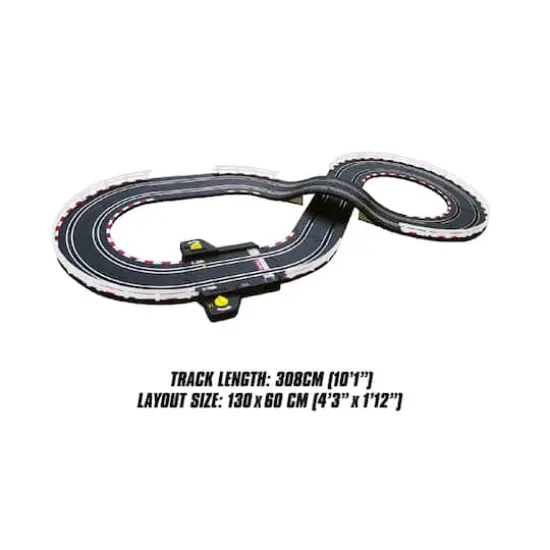 Joysway&reg; SuperFun 201 USB Power Slot Car Racing Set {4}