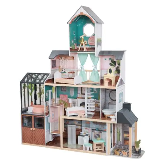 KidKraft Celeste Mansion Dreamy Wooden Dollhouse {1}